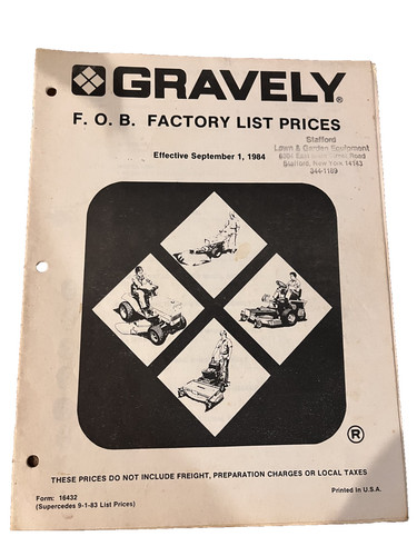 Gravely tractors attachments - &,